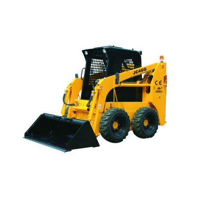 China Building Material Shops All Kinds Of Attachment Optional Wheel JC45 Diesel Powered Small Skid Steer Loader for sale