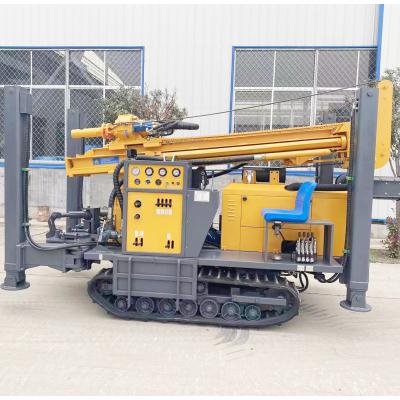 China 200m depth water well crawler water well drilling rig drilling rig machine price for sale