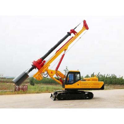 China Geological Drilling Crawler Type Lock Rod Drilling Rig Exploration 15m Depth Rotary Crawler Machine for sale