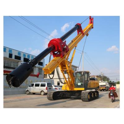 China Geological Exploration High Efficiency Drilling Rig 25m Depth Rotary Hydraulic Piling Rig Machine for sale