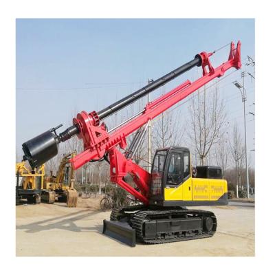 China Geological Drive Pile Hydraulic Rotary Pilling Machine 20m Depth High Efficiency Exploration Pilling Rig for sale