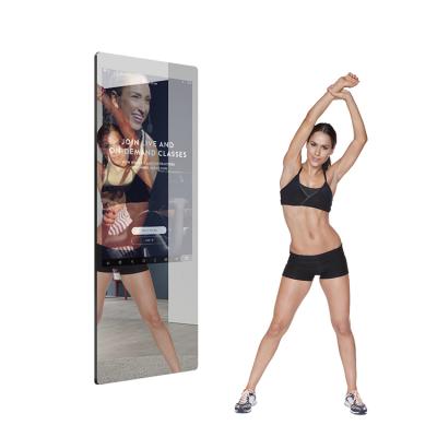 China Hot Mirror Fitness Illuminated Smart Workout Mirror With 3D Depth Camera For Japan for sale