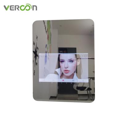 China Minimalist vercon hollywood beauty mirror supplier smart vanity led makeup mirror with light for sale