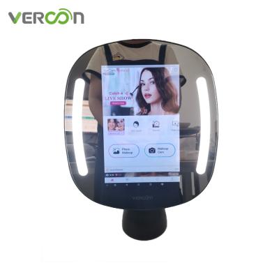 China Vercon Vanity Mirror Minimalist Intelligent Smart Makeup Mirror Smart Beauty Mirror with Skin Analyzer for sale