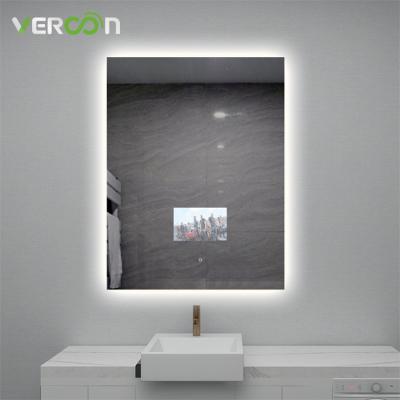 China Vercon Smart WiFi Android LED Lighted Bathroom Mirror for sale