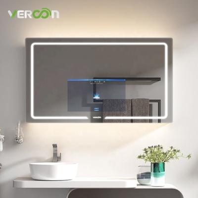 China Bright Stylish And Generous Smart Led Mirror Make Up Bathroom Mirror Led Light for sale