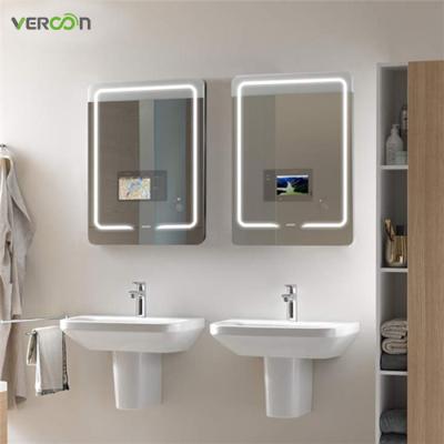 China Manufacturer luminous wholesale smart mirror connect iphone to smart tv in shower room for sale