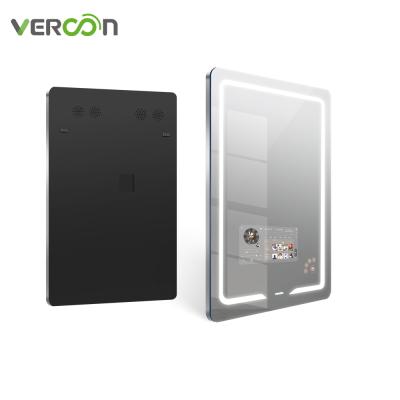 China Vercon espejos inteligentes inteligentes android touch screen bathroom mirror magic magic smart mirror for sale