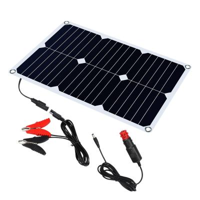 China Environmental 12 Volt 12v Solar Battery Charger, 18W Solar Car Battery Charger, Solar Panel Charger for sale