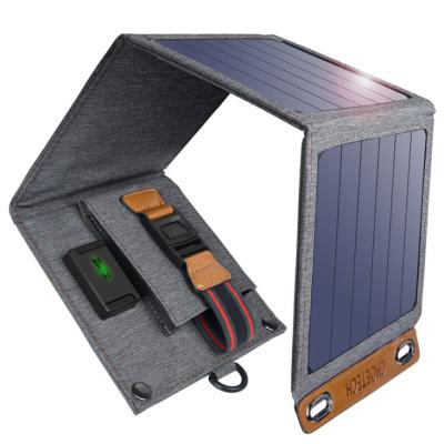 China Portable Fast Charging Support 14W Foldable Solar Charger Mobile Phone, Mini Solar Charger For Mobile Cell Phones for sale