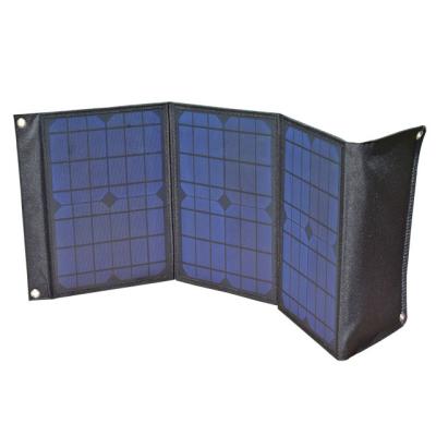 China Smartphones Portable Foldable Solar Panel 30w Charger For Mobile Phone for sale