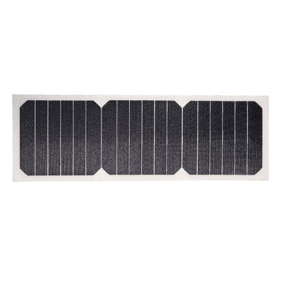 China 10W Sunpower ETFE Semi-flexible Mini Solar Panel , Mini Flexible Solar Panels 411*144*3mm for sale