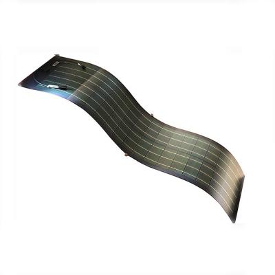 China ETFE+CIGS Cell China Factory 40W 80W 160W 500W Flexible Rollable Thin Film CLOPES Solar Panel for sale