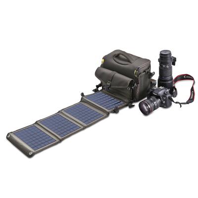 China 2019 latest design solar panel portable solar charger outdoor camera bag for sale