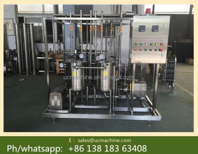 China Milk Tea UHT Milk Sterilizer Machine 4KW to 17KW 500L-10000L per hour for sale