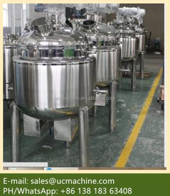 China Tank Liquid Vapor ISO Stainless Steel Jacketed Tank 110V~480V for sale