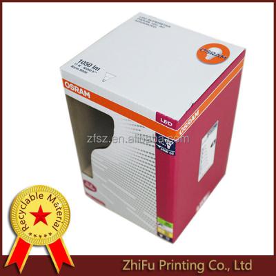 China Recycled Materials Fixing Easy Paper Box With Inner Card for sale