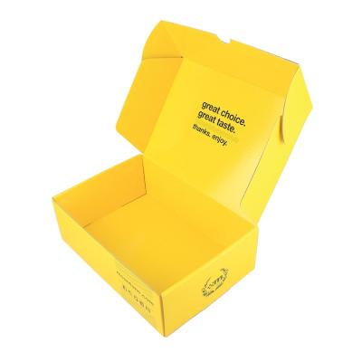 China Recycled Materials Double Side Full Color Printing Corrugated Box for sale