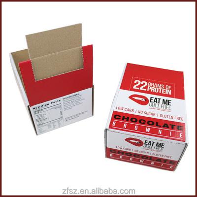 China Recycled Materials Chocolate Display Paper Box Package With Line Is Preferential Teardrop Board for sale