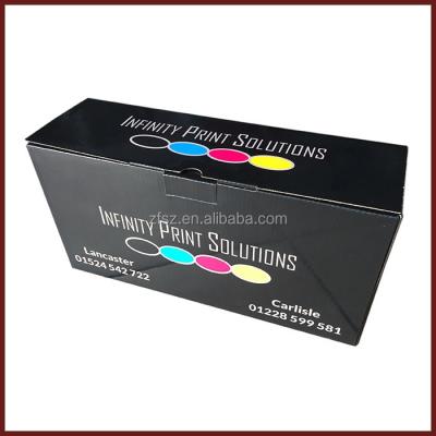 China Recycled Materials Full Color Corrugated Toner Package Custom Mailing Box for sale