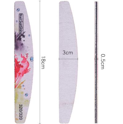 China Cheap Nail Art Beauty Wholesale 2 Sided Nail Buffer For Nail Care for sale