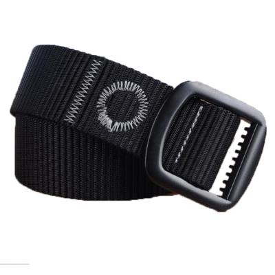 China Wholesale Military Outdoor Tactical Nylon Webbing Belt Webbing Military Waist Belt Men's Waist Strap With Buckle for sale