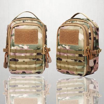 China Waterproof Tactical Molle Pouch 3D Phone Pocket First Aid Kit Bag Waist Bag Small Shoulder Sling Utility Bag for sale