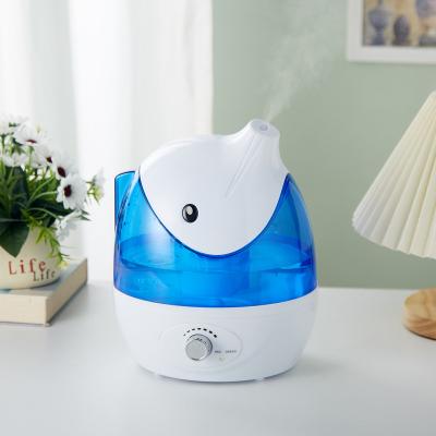 China Feel Baby Comfortable Electric Dolphin Humidifier Oil Home OEM Ultrasonic Humidifier for Bedroom for sale