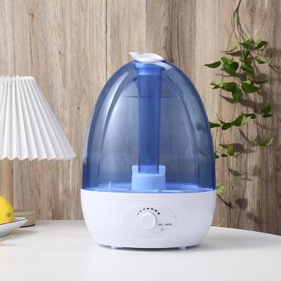 China Color Changing Rotary LED Light Portable Anti Bacterial Ultrasonic Air Cool Mist Humidifier for sale