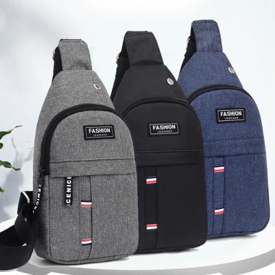 China Durable Factory Direct Fashion Men's Chest Bag Single Shoulder Waterproof Daily Life Cross - Body Bags Men for sale