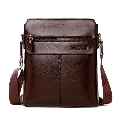 China High Quality Men's Handbags Set And Wallet Business Messenger Bags Leather Men Anti-theft Sling Bag Cross - Body Shoulder Bag With Zipper Pocket for sale