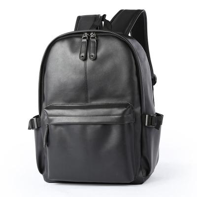 China High Quality Vegan School Backpack Men Laptop Leather Collage Bags Waterproof Laptop Backpacks Student Rucksack Mochila Cuero for sale