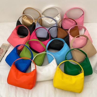 China 2022 new fashion candy color ladies shoulder armpit bags single bag handbags for women for sale