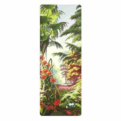 China Fitness Equipment Application Yoga Mat Eco Friendly PU Biodegradable Yoga Mats Wholesale for sale