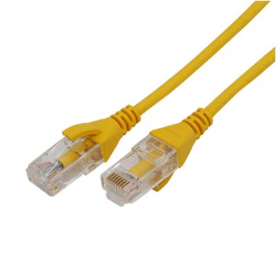 China High Quality FTTH Cat.6 UTP 3M cm 4 DEVICE Slim Lan Cable Patch Cord om4 Cat.6 Patch Lead Advance Patch Cable for sale