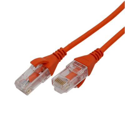 China High Quality FTTH Cat.6 UTP 3M cm 4 DEVICE Slim Lan Cable Patch Cord om4 Cat.6 Patch Lead Advance Patch Cable for sale