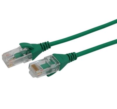 China FTTX Cat.6 UTP 4 PAIRS 1M cm slim patch cord om4 for sale