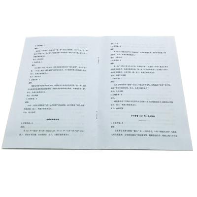 China paper & SM-SM019 Cardboard Customized Printing Service For Brochures White Booklet for sale