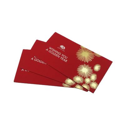 China paper & SM-XF013 Hot Sale And High Quality Small Cardboard Price Customized 2022 Red Envelopes For New Year for sale