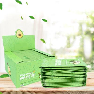 China Avocado Monolithic Factory Direct Selling Face Towels Bag Makeup Remover Disposable Thickened Cleansing Face Towels for sale