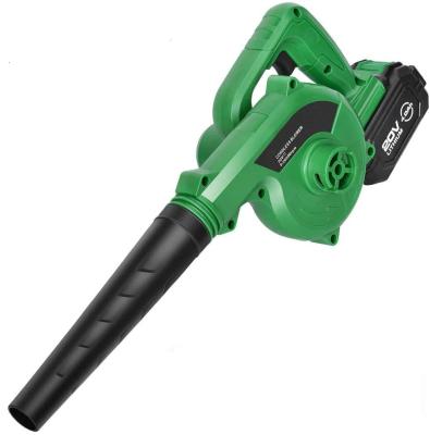 China Cordless Blowing and Vacuum Garden Leaf Blower 20V 2.0Ah Li-Ion Battery Powered Hand Held for sale