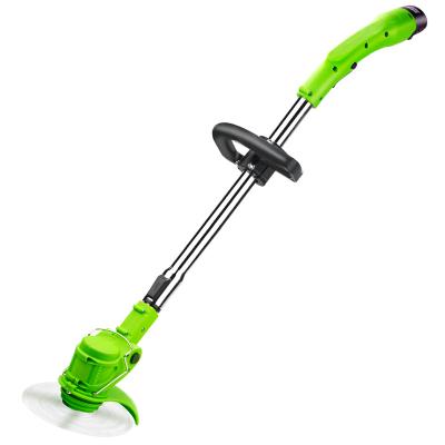 China 12V Electric Cordless Grass Cutter Brush Cutter Cordless Battery Powered Trimmer for sale