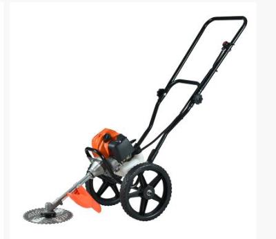 China 2-Stroke 52cc 2 Stroke Gasoline Wheeled Bruch Cutter String Trimmer Hedge Trimmer for sale