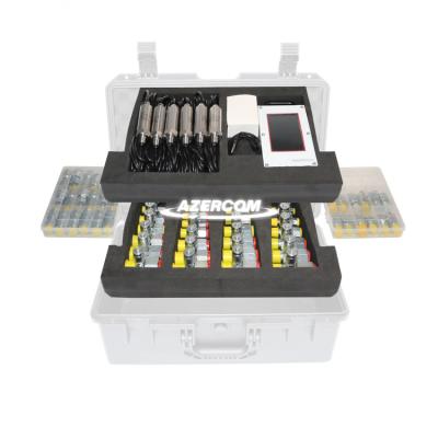 China Machinery Repair Shops AZERCOM Multi Channel Digital Hydraulic Tester Test Kit AZMK-107C 10 Channels for sale