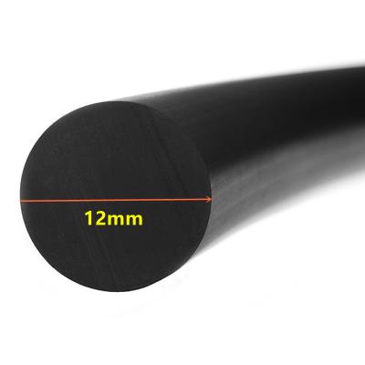 China Factory Direct Supply 12mm Windproof Solid Round Rubber Sealing Strip for sale