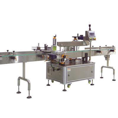 China Food Box Automatic High Speed ​​Cosmetic Corner Labeling Machine Corner Sealing Labeling Machine for sale