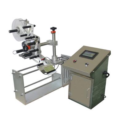 China Food Good Quality Sticker Label and Printing and Barcode Online Sticker Labeling Machine for sale