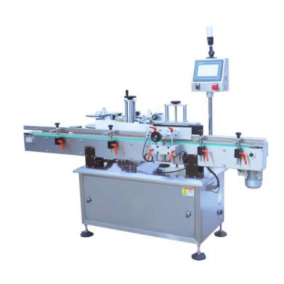 China Automatic Food Fixed Point Round Bottle Adhesive Labeling Machine for sale