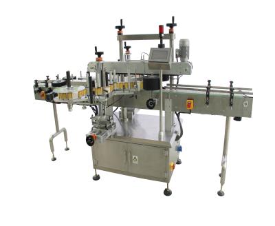 China Automatic High Speed ​​Double Side Food Labeling Machine For Two Labels for sale