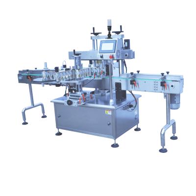 China Fully Automatic Shanghai Food Bottle Double Side Shampoo Labeling Machine for sale